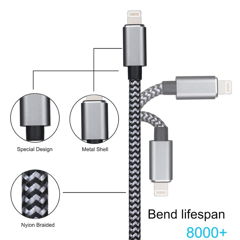 WORLDBOYU Lightning to MIDI Cable USB OTG Type B Cable for Select iPhone, iPad Models for Midi Controller, Electronic Music Instrument, Midi Keyboard, USB Microphone (20FT) - Image 4